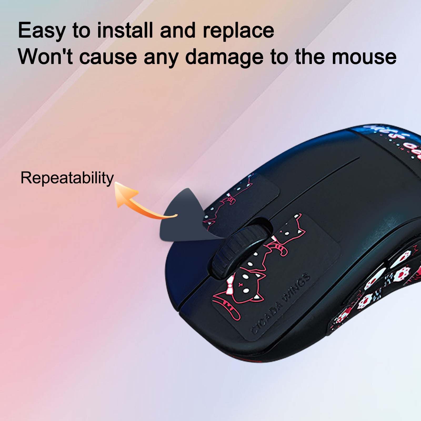 Amazon.com: X-Raypad Gaming Mouse Grips Tape, Universal Pre-Cut